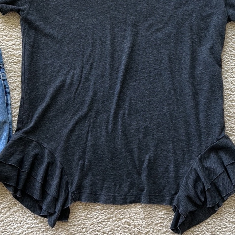 Current/Elliott Distressed Tee - Picture 5 of 7